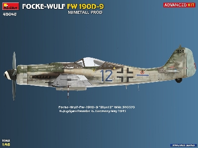 Focke Wulf Fw- 190 D-9 - Mimetall Produciotn (Advanced Kit) - image 2