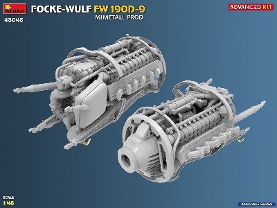 Focke Wulf Fw- 190 D-9 - Mimetall Produciotn (Advanced Kit) - image 8
