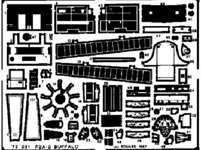 F2A Buffalo 1/72 - Hasegawa - image 1