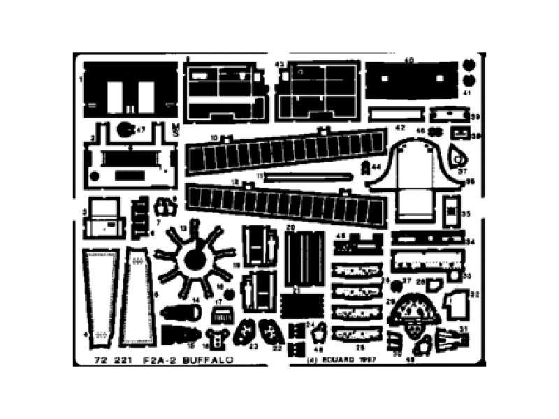 F2A Buffalo 1/72 - Hasegawa - image 1