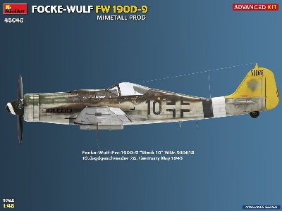 Focke Wulf Fw- 190 D-9 - Mimetall Produciotn (Advanced Kit) - image 24