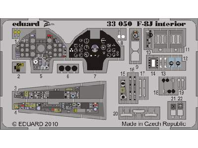 F-8J interior S. A. 1/32 - Trumpeter - image 1