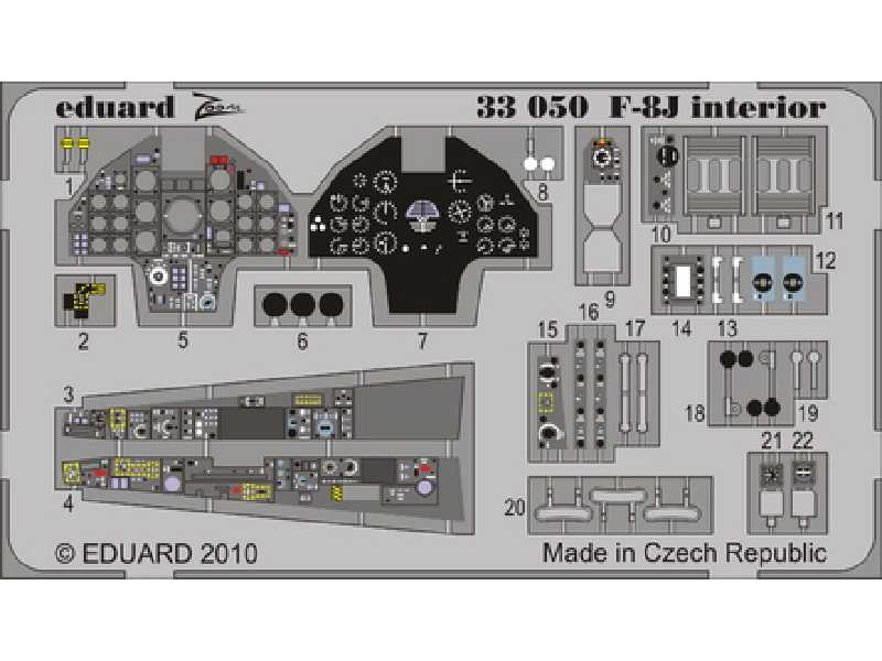 F-8J interior S. A. 1/32 - Trumpeter - image 1