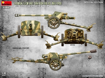 German 7.5cm Anti-tank Gun Pak 40 Mid Prod With Artillery Crew (Special Edition) - image 2