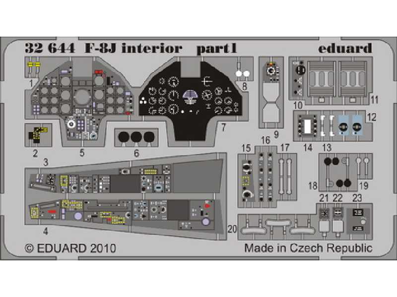 F-8J interior S. A. 1/32 - Trumpeter - image 1