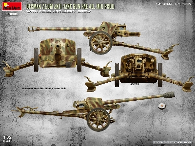 German 7.5cm Anti-tank Gun Pak 40 Mid Prod With Artillery Crew (Special Edition) - image 13