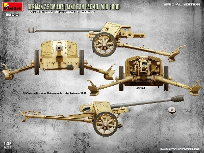 German 7.5cm Anti-tank Gun Pak 40 Mid Prod With Artillery Crew (Special Edition) - image 24