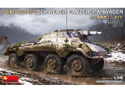 Sd.Kfz.234/3 Schwerer Panzerspahwagen Stummel Late - image 1