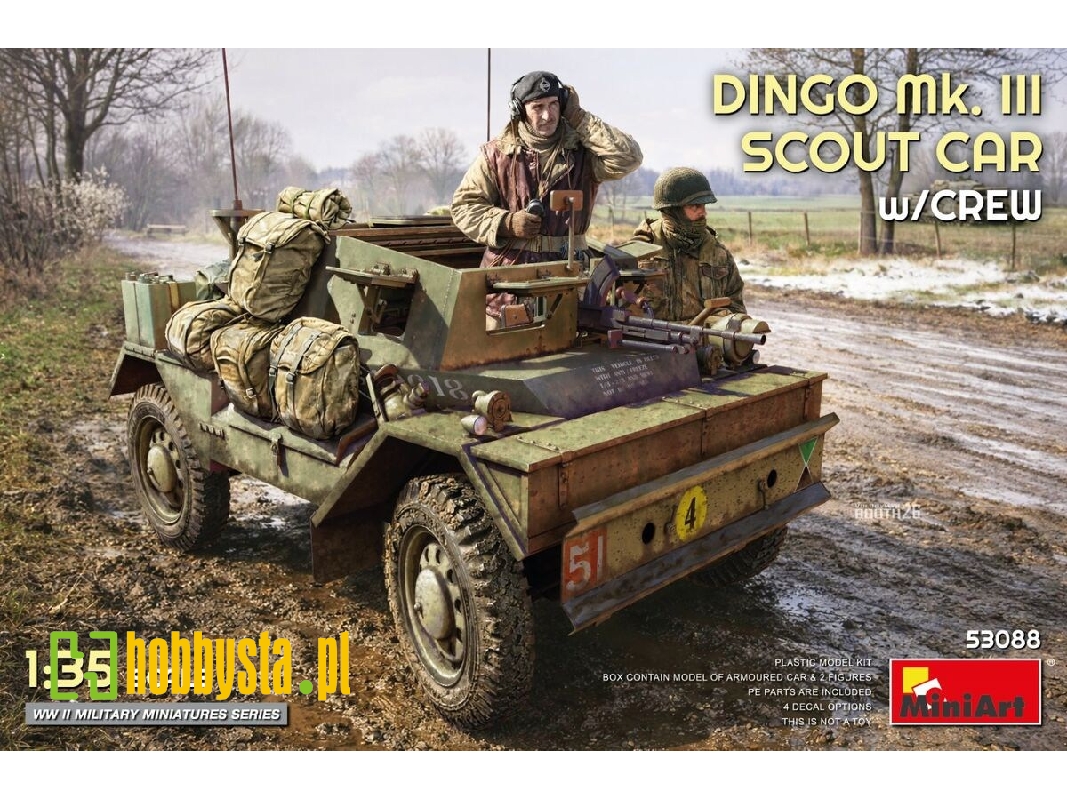 Dingo Mk. Iii Scout Car With Crew - image 1