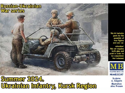 Russian-ukrainian War Series - Summer 2024. Ukrainian Infantry. Kursk Region - image 1