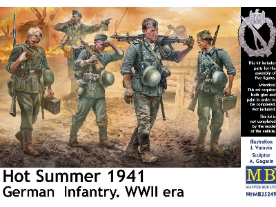 Hot Summer 1941 - German Infantry (5 Figures) - image 1