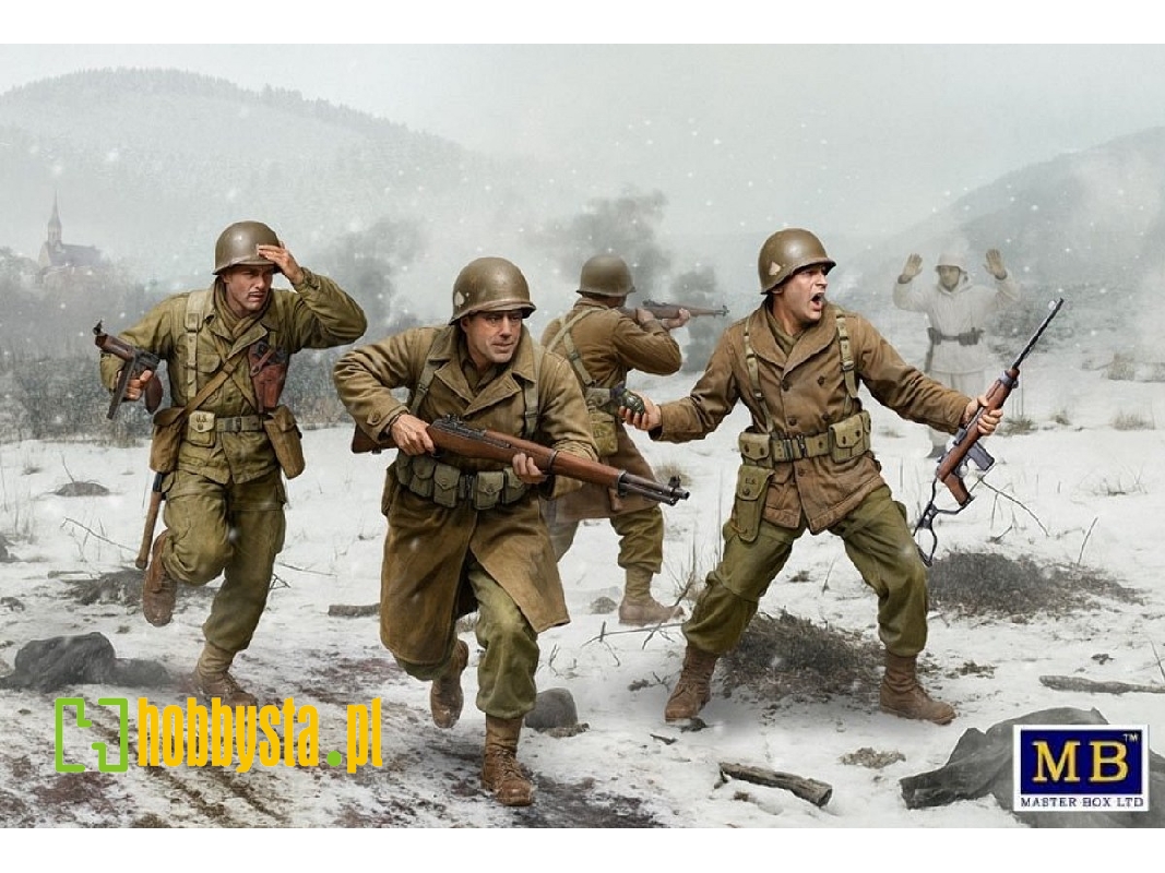 Us 101st Airborne Division - Bastogne, December 1944 (4 Figures) - image 1