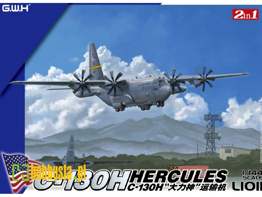 Usaf C-130h Hercules 2 In 1 - image 1