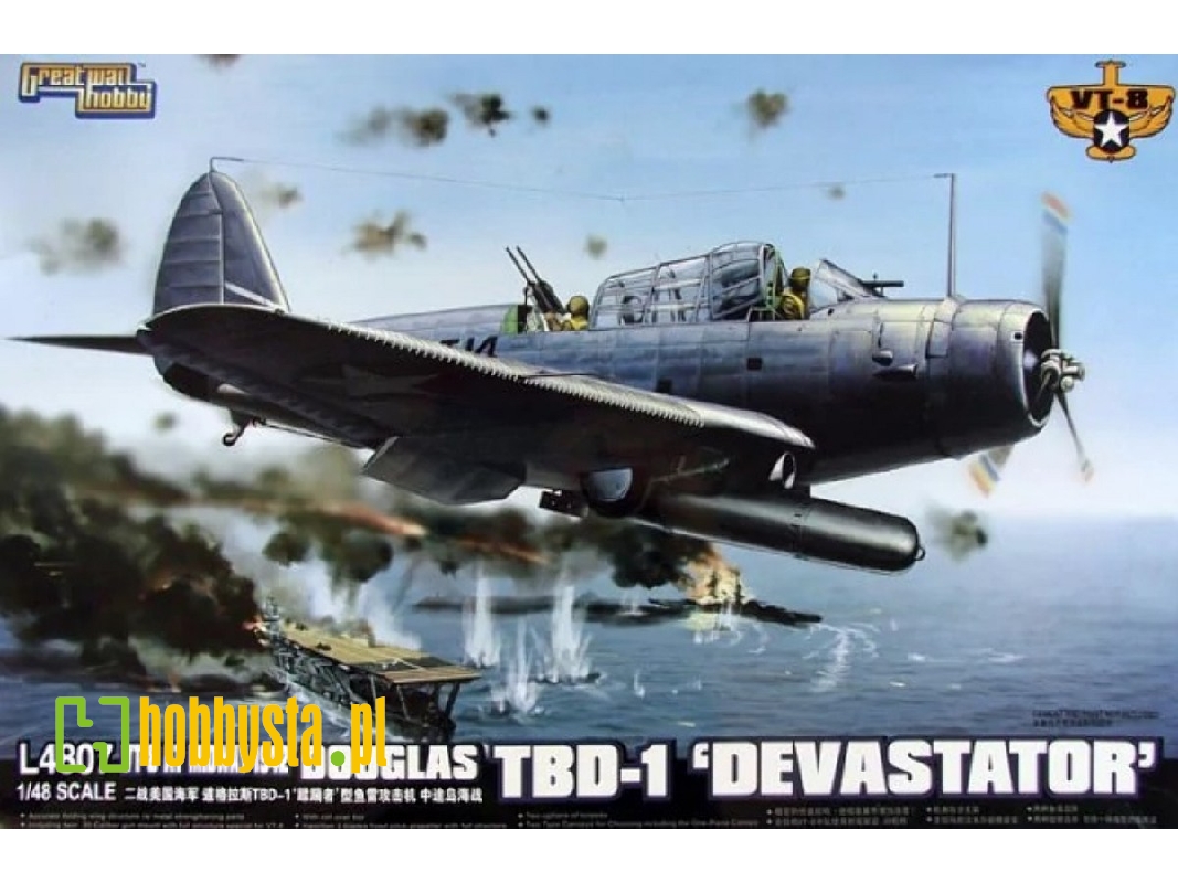 Vt-8 At Midway 1942 Douglas Tbd-1 'devastator' - image 1