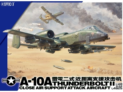 Fairchild A-10 A Thunderbolt Ii - Close Air Support Attack Aircraft - image 1