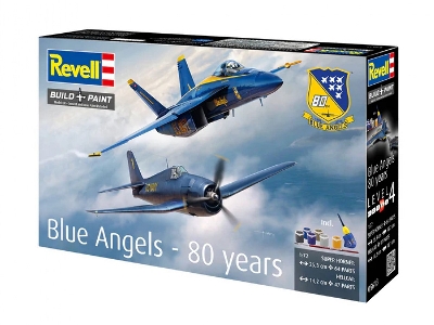 Boeing F/A-18 E Super Hornet & Grumman F6f-5 Hellcat - Blue Angels 80 Years - image 6