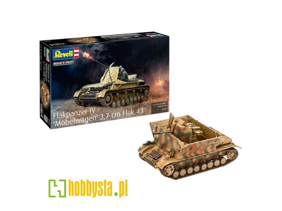 Flakpanzer Iv Möbelwagen 3,7 Cm Flak 43 - image 1