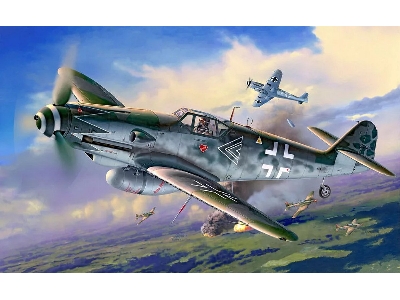 Messerschmitt Bf-109 G-10 Erla - Model Set - image 4