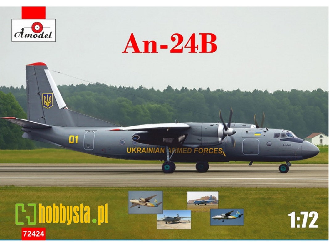 Antonov An-24 B Ukrainian Air Forces - image 1