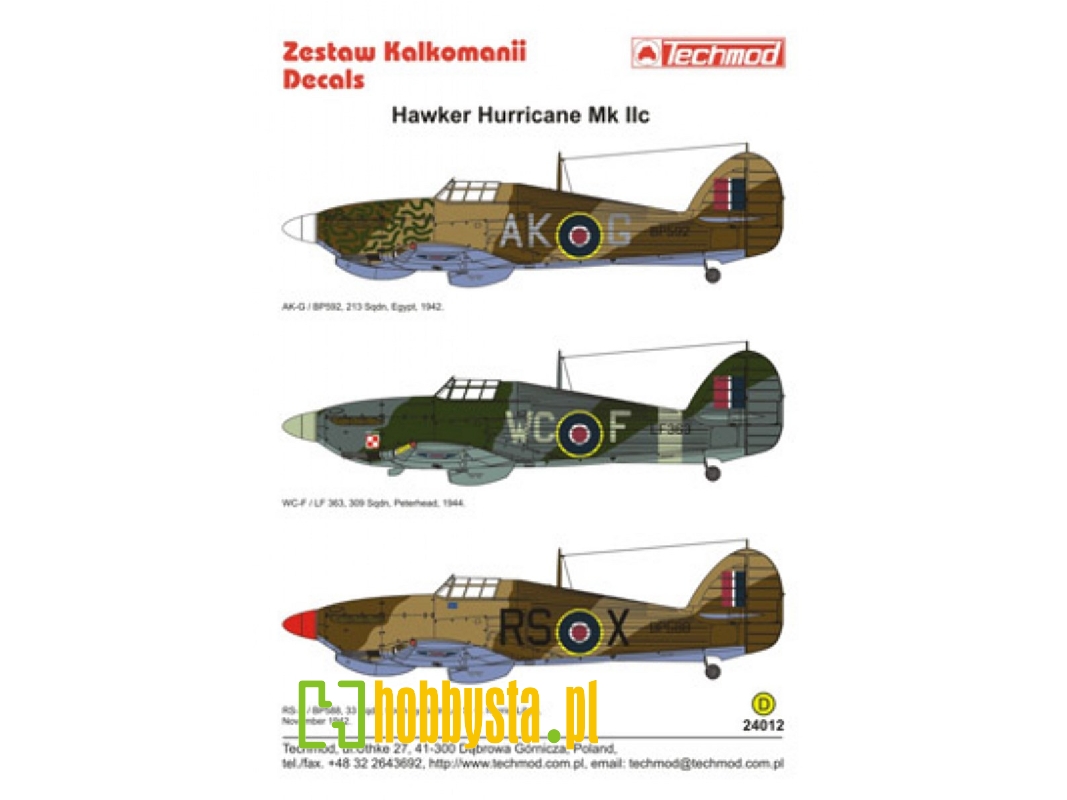 Hawker Hurricane IIc - image 1