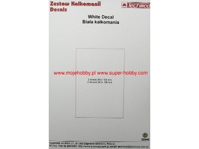 White Decal - image 1