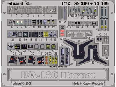 F/ A-18C S. A. 1/72 - Academy Minicraft - image 1