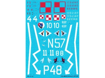 Pzl P-11c Decal Set - image 1