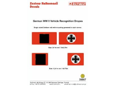 German Wwii Vehicle Recognition Drapes - image 2