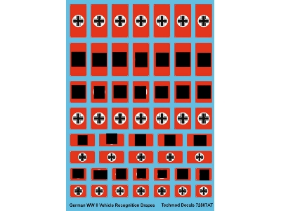 German Wwii Vehicle Recognition Drapes - image 1