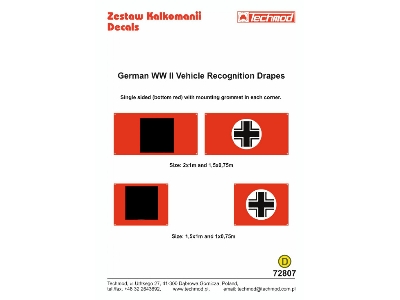 German Wwii Vehicle Recognition Drapes - image 2