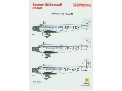 Junkers Ju-52 Pll Lot - image 1
