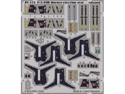 F/ A-18D ejection seat 1/48 - Hobby Boss - image 1