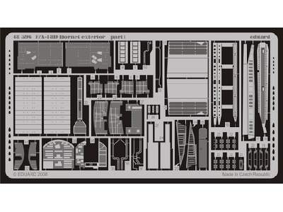 F/ A-18D exterior 1/48 - Hobby Boss - image 1