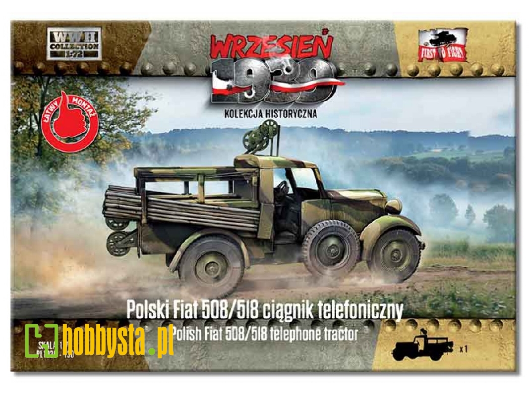 Polish Fiat 508/518 telephone tractor - image 1