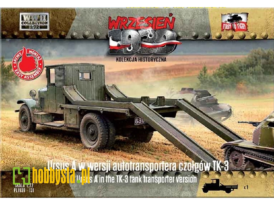 Ursus A in the TK-3 tank transporter version - image 1