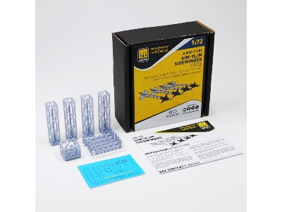 Aim-9 L/M Sidewinder (4 Pcs / 3d-printed) - image 2