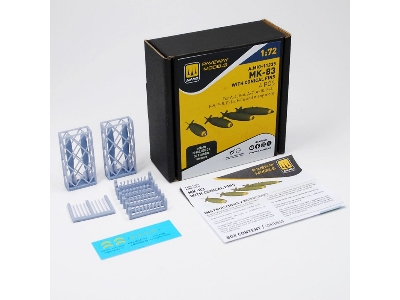 Mk.83 With Conical Fin (4 Pcs / 3d-printed) - image 2