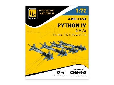 Python Iv (4 Pcs / 3d-printed) - image 1