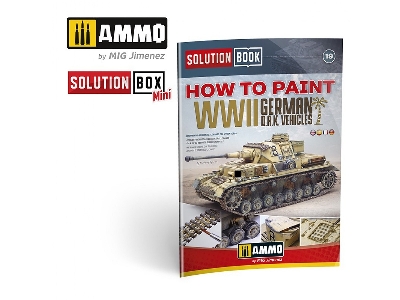 Solution Book 19 - How To Paint Wwii German Dak Vehicles (Multilingual) - image 1
