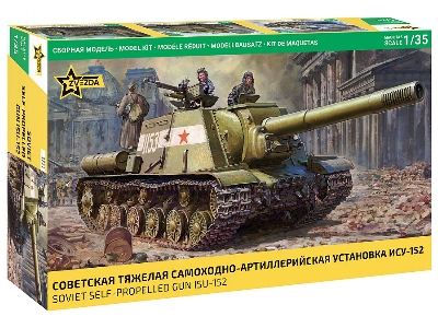 Soviet Isu-152 Self-propelled Gun - image 1