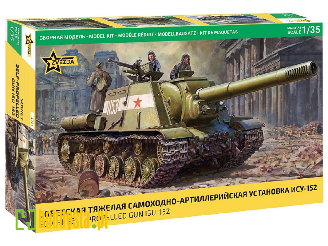 Soviet Isu-152 Self-propelled Gun - image 1