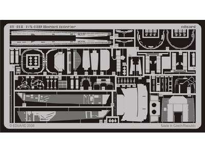 F/ A-18D interior S. A. 1/48 - Hobby Boss - image 1