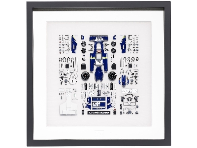 Tyrrell P34 Six Wheeler 1976 Japan Gp - Parts Panel - image 1