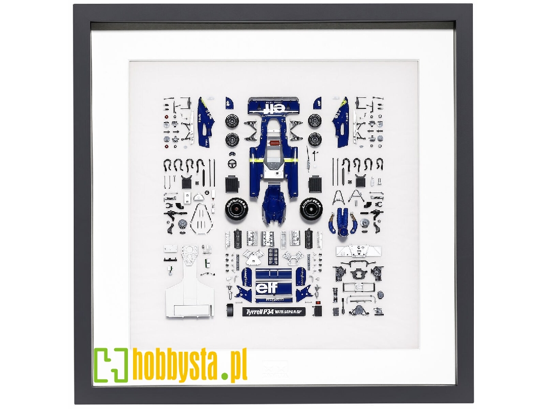 Tyrrell P34 Six Wheeler 1976 Japan Gp - Parts Panel - image 1