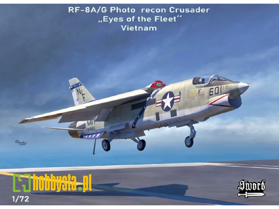 Rf-8 A/G Photo-recon Crusader "eyes Of The Fleet" Vietnam - image 1