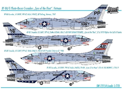 Rf-8 A/G Photo-recon Crusader "eyes Of The Fleet" Vietnam - image 2