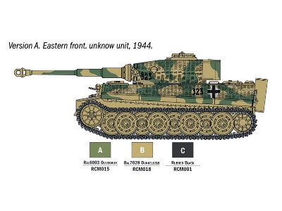 Pz. kpfw. VI Tiger I Ausf.E - Model Set - image 4