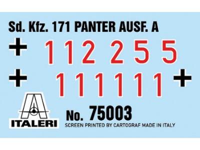 Panther Sd.Kfz.171 Ausf. A - Model Set - image 3