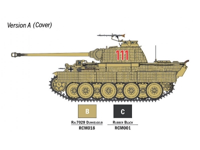 Panther Sd.Kfz.171 Ausf. A - Model Set - image 4