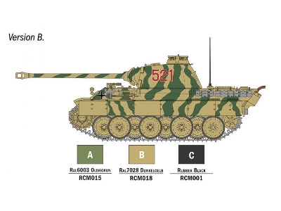 Panther Sd.Kfz.171 Ausf. A - Model Set - image 5
